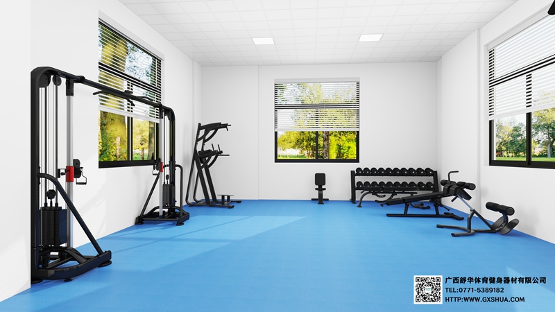128m²企事业单位健身房解决方案 128m²企事业单位健身房解决方案